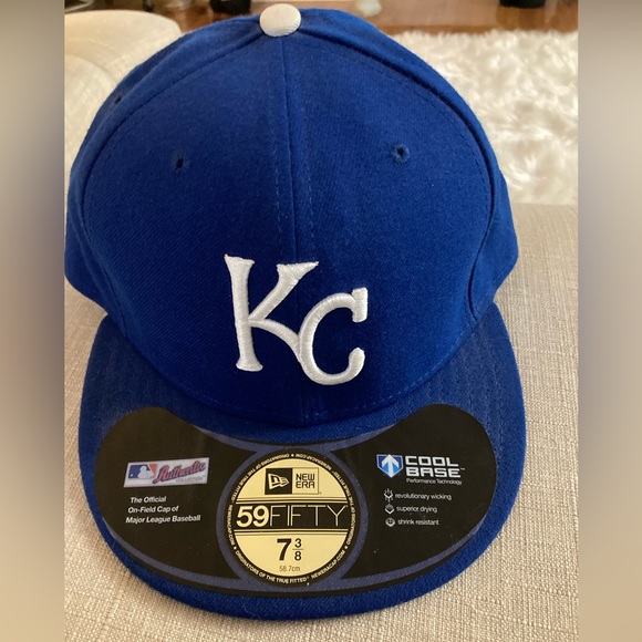 New Era Other - Kansas City Royals Fitted Baseball Hat Size 7 3/8 NOS NEW
